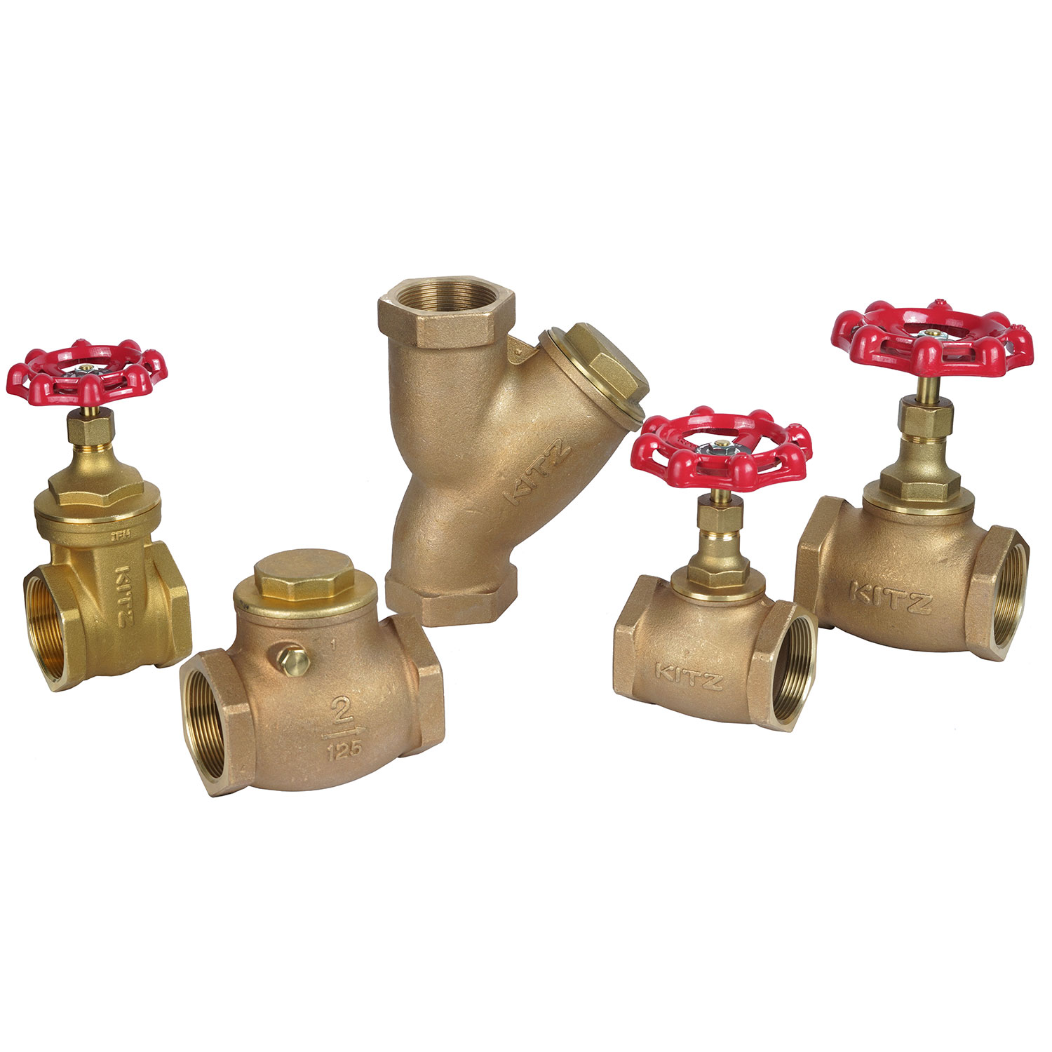 Bronze And Brass Valves With (KITZ) Brand