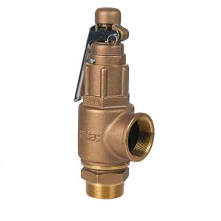 Bronze Safety Valve With Lever With (HISEC) Brand